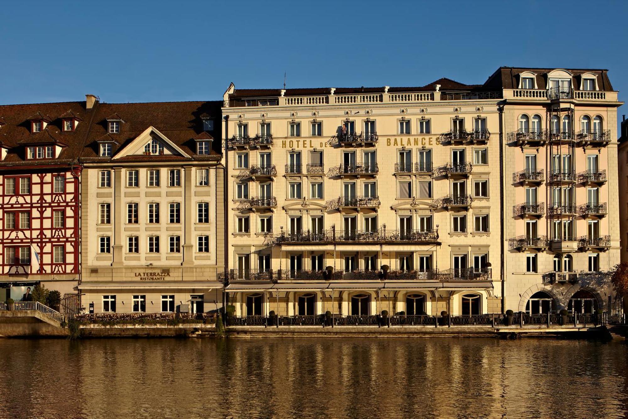 โฮเทล เด บาลานซ์ Hotel Lucerne ภายนอก รูปภาพ